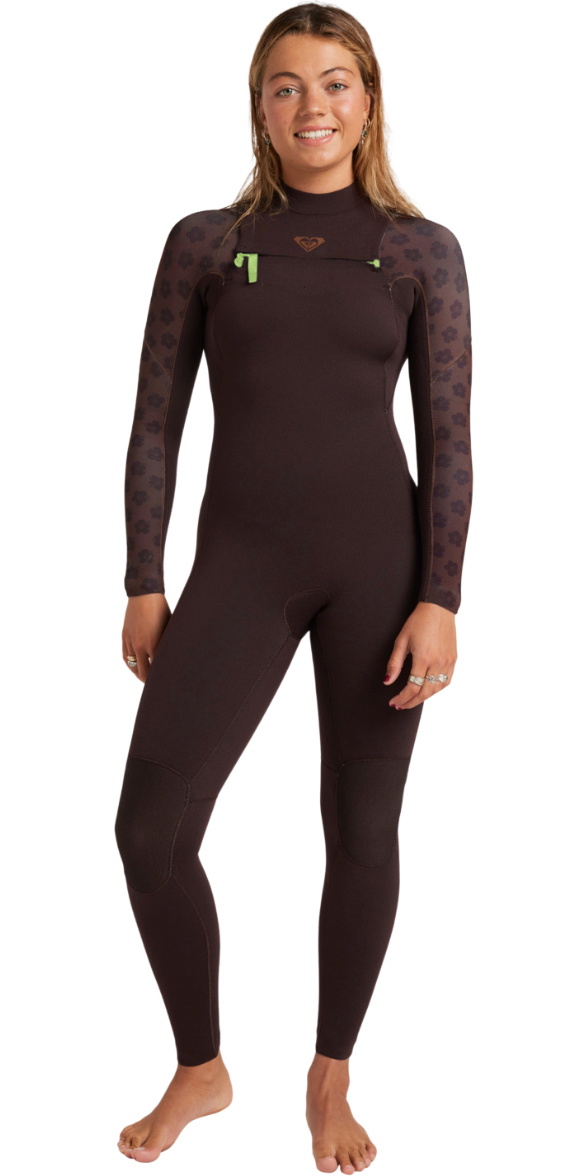 2025 Roxy Womens Elite XT 4/3mm Chest Zip Wetsuit ERJW103134